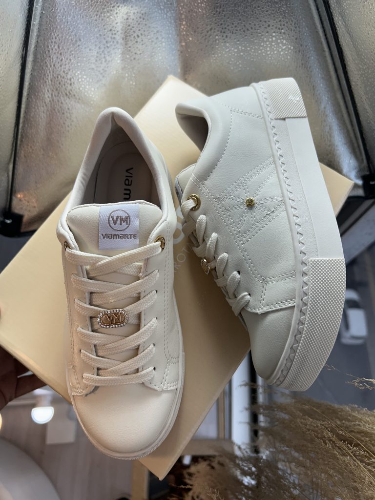 tênis casual marfim via marte 138 005 04 tênis casual marfim via marte 138 005 04