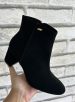 bota cano curto camurça preto via marte 238 002 01