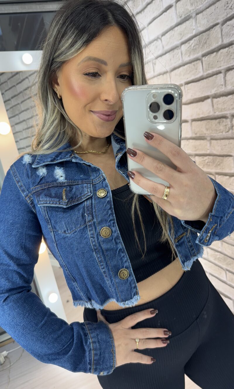 jaqueta jeans brenda