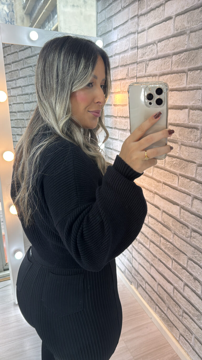 calça canelado 3d elise preto calça canelado 3d elise preto