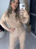 conjunto manga longa modal edit bege