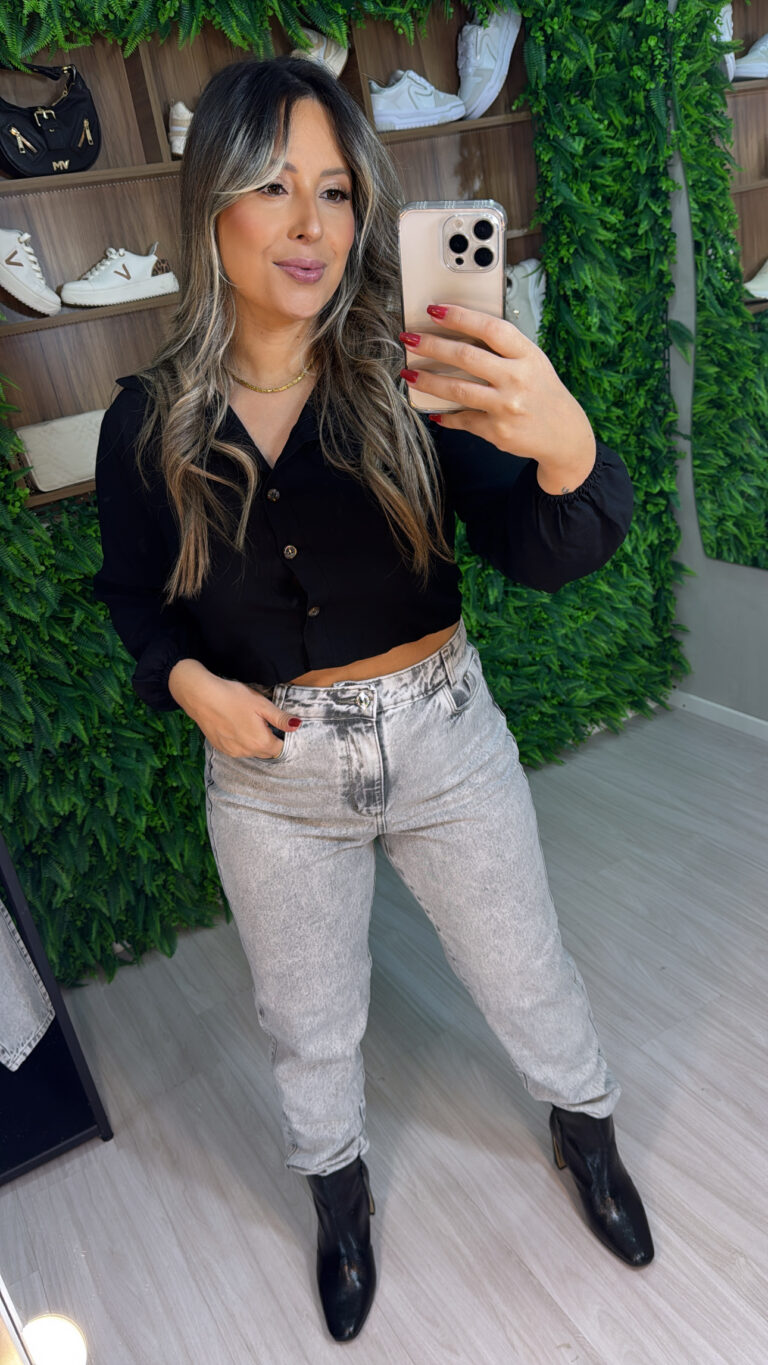 calça jeans kaena