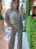 conjunto mousse binha cinza