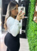 calça legging apeluciada flare preto