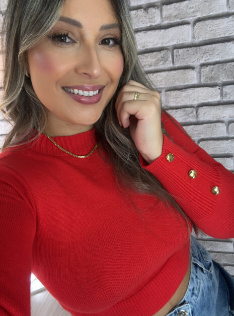 suéter charlote vermelho