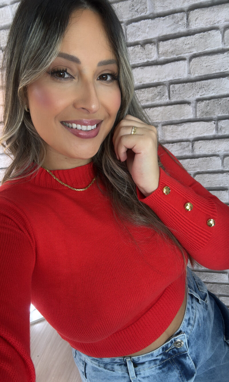 suéter charlote vermelho