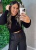 cropped modal charlote preto