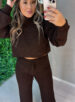 conjunto mousse binha cinza