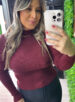 cacharel amelia bordô