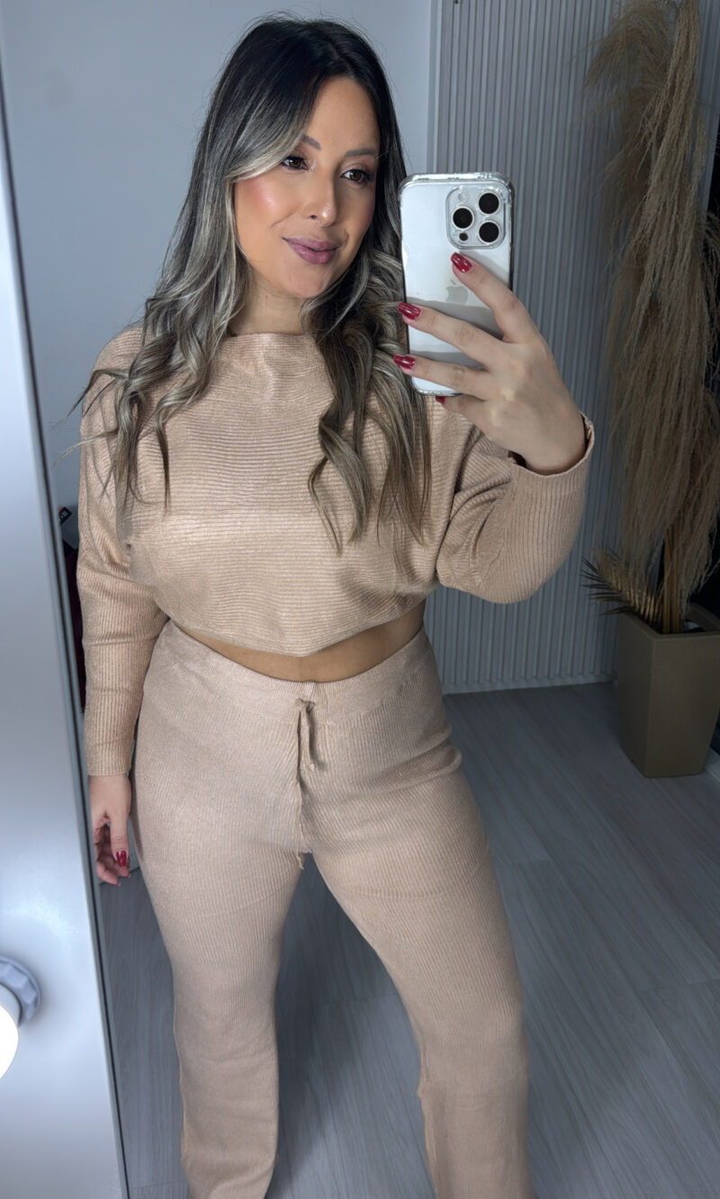 conjunto manga longa modal edit bege conjunto manga longa modal edit bege