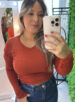 blusa manga longa flávia telha