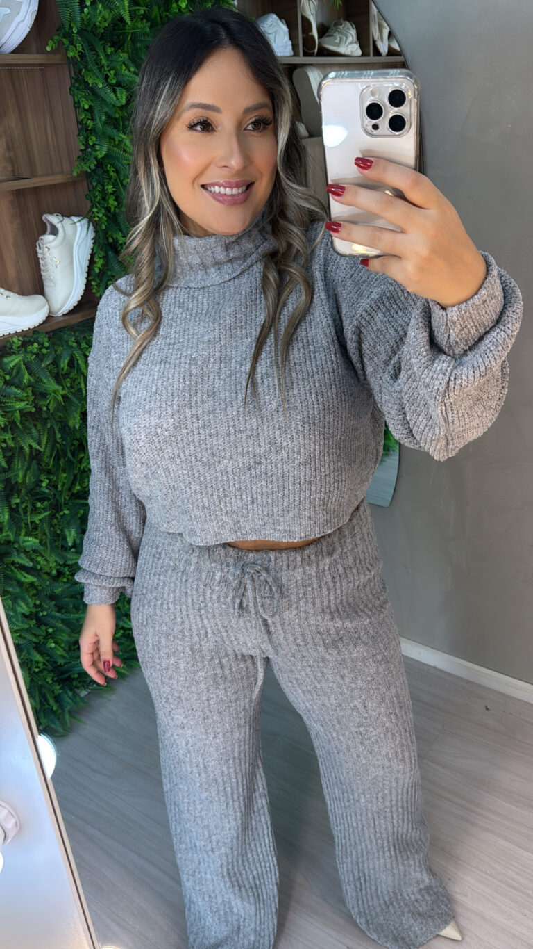 conjunto mousse binha cinza conjunto mousse binha cinza