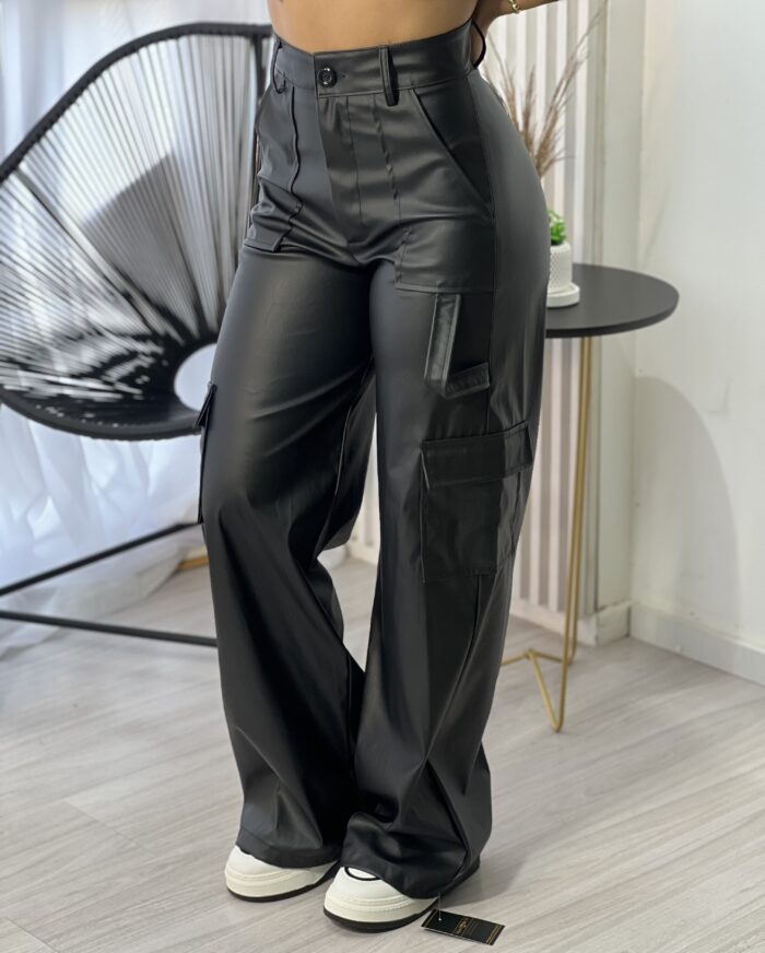 calca pantalona courino naty preto calca pantalona courino naty preto