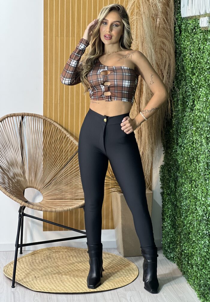 calca cirre anara preto calca cirre anara preto