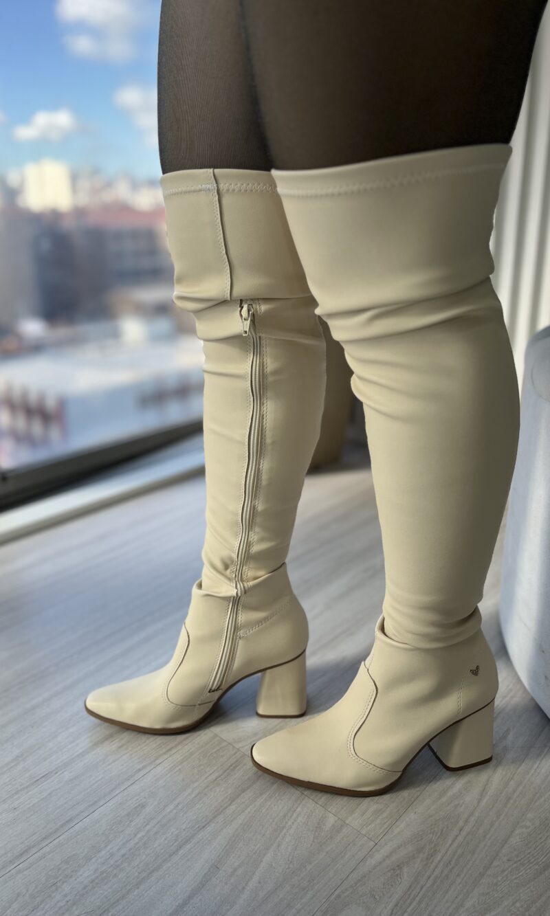 bota over salto bloco off white mississipi me823 bota over salto bloco off white mississipi me823