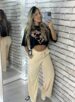 calça pantalona penelope bege