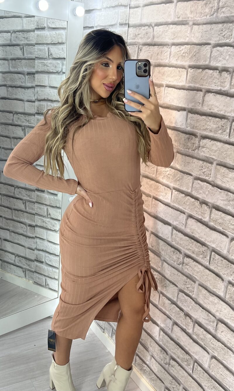 vestido longo solange rosé