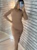 vestido longo solange rosé