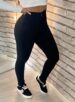 calça canelada 3d graci preto