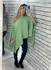 blusa capa tricô verde