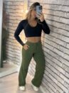 calça modal frantieska verde