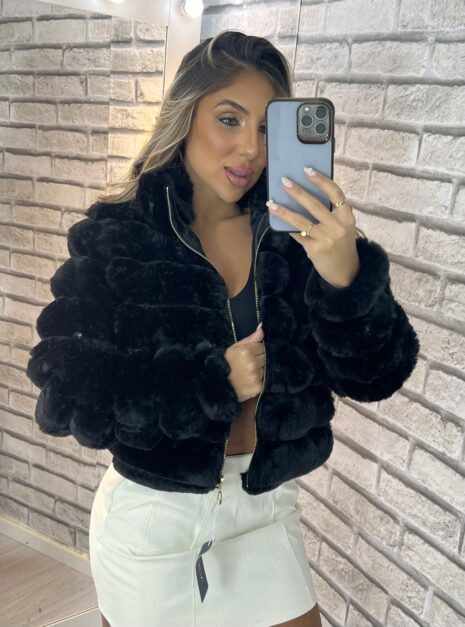 jaqueta alessia preto