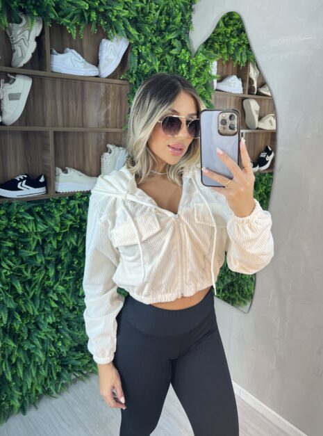 casaqueto cotelê bartina off white