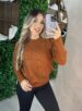 blusa tricô alice caramelo