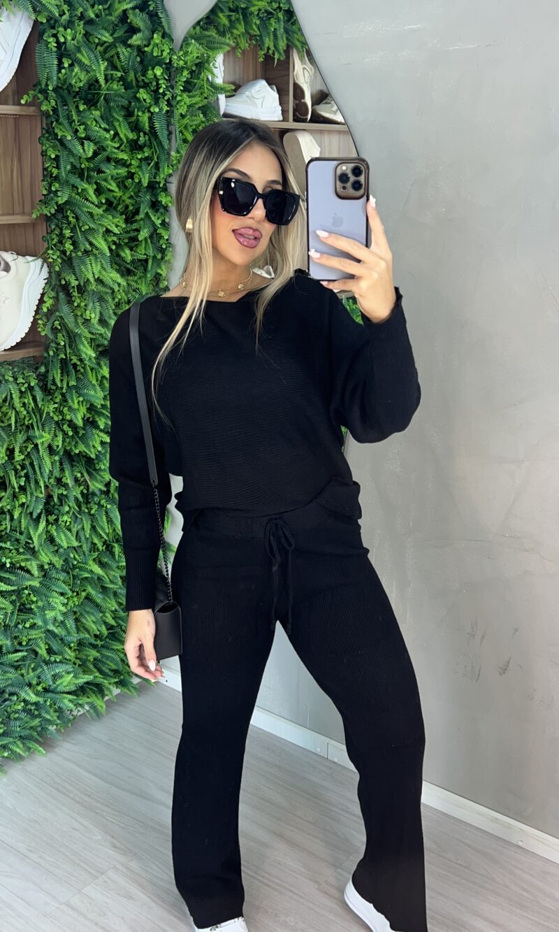 conjunto manga longa modal edit preto