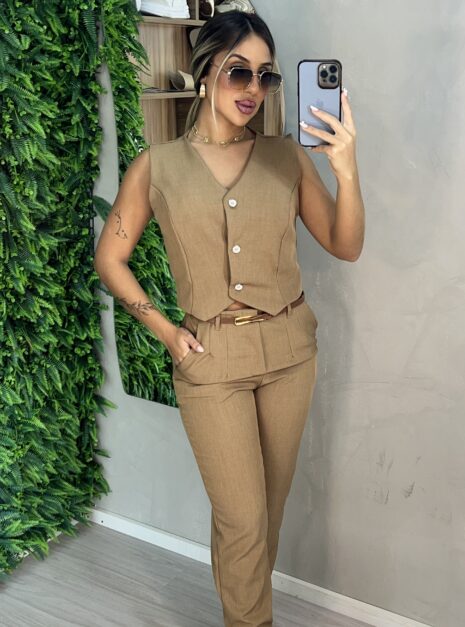 conjunto rosangela bege