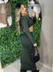 conjunto midi daiane verde militar
