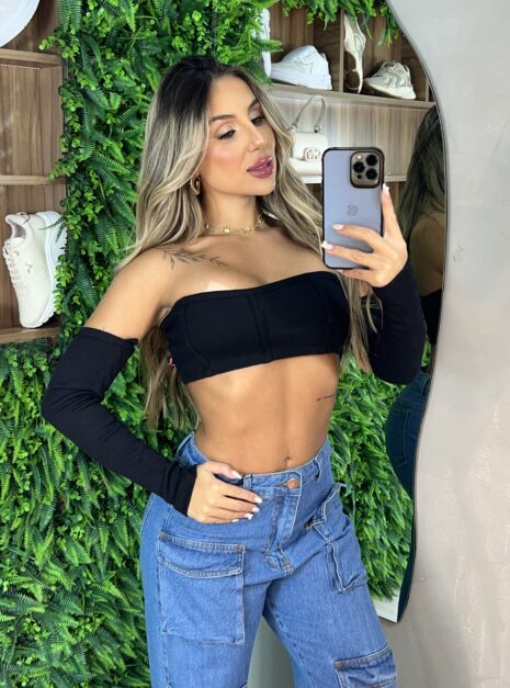 cropped mariana preto