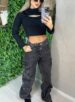 calça jeans wide leg rússia