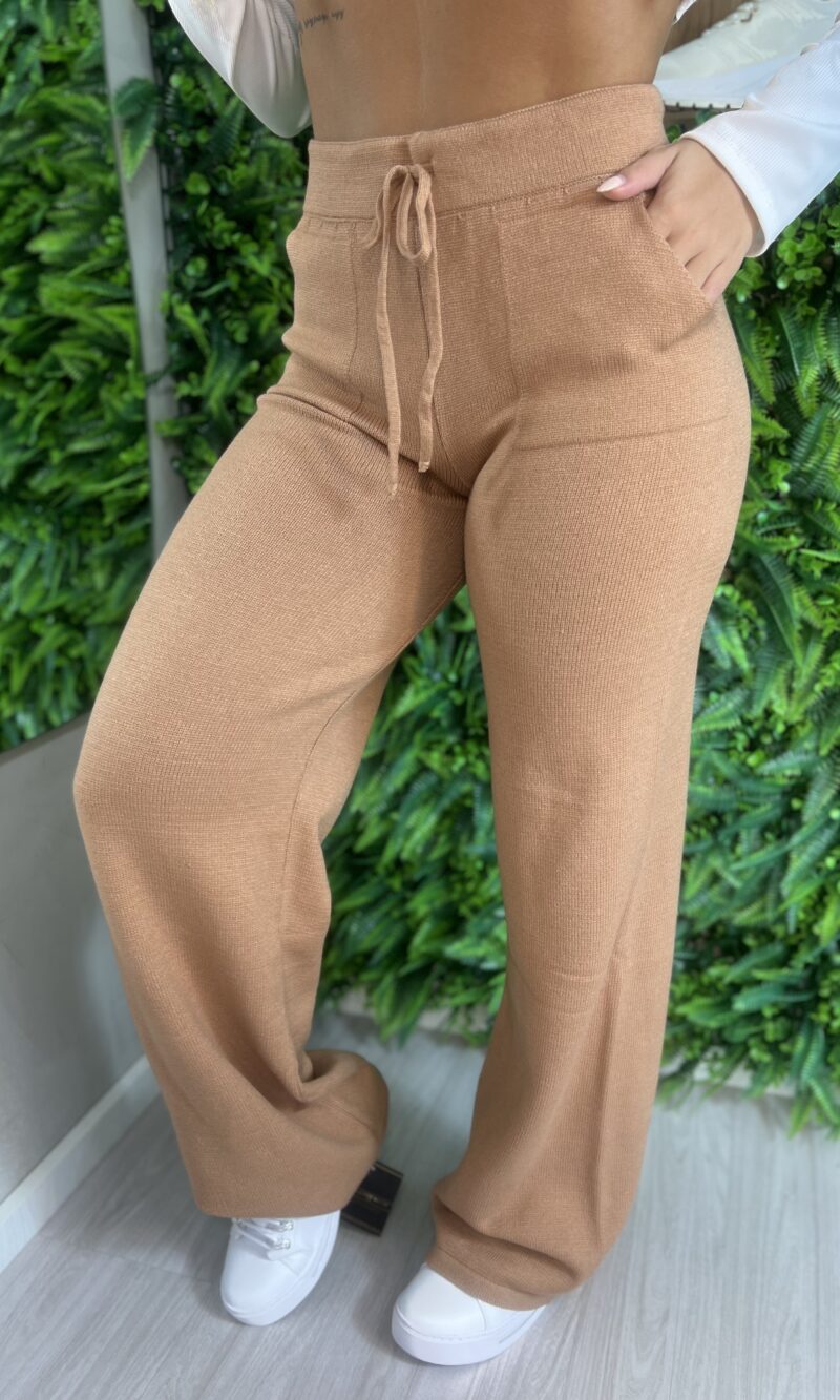 calça modal frantieska bege