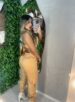 conjunto brit caramelo