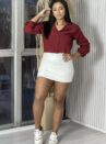 camisa cropped inara marsalla