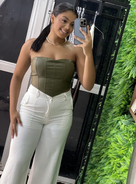 corselet vivian verde