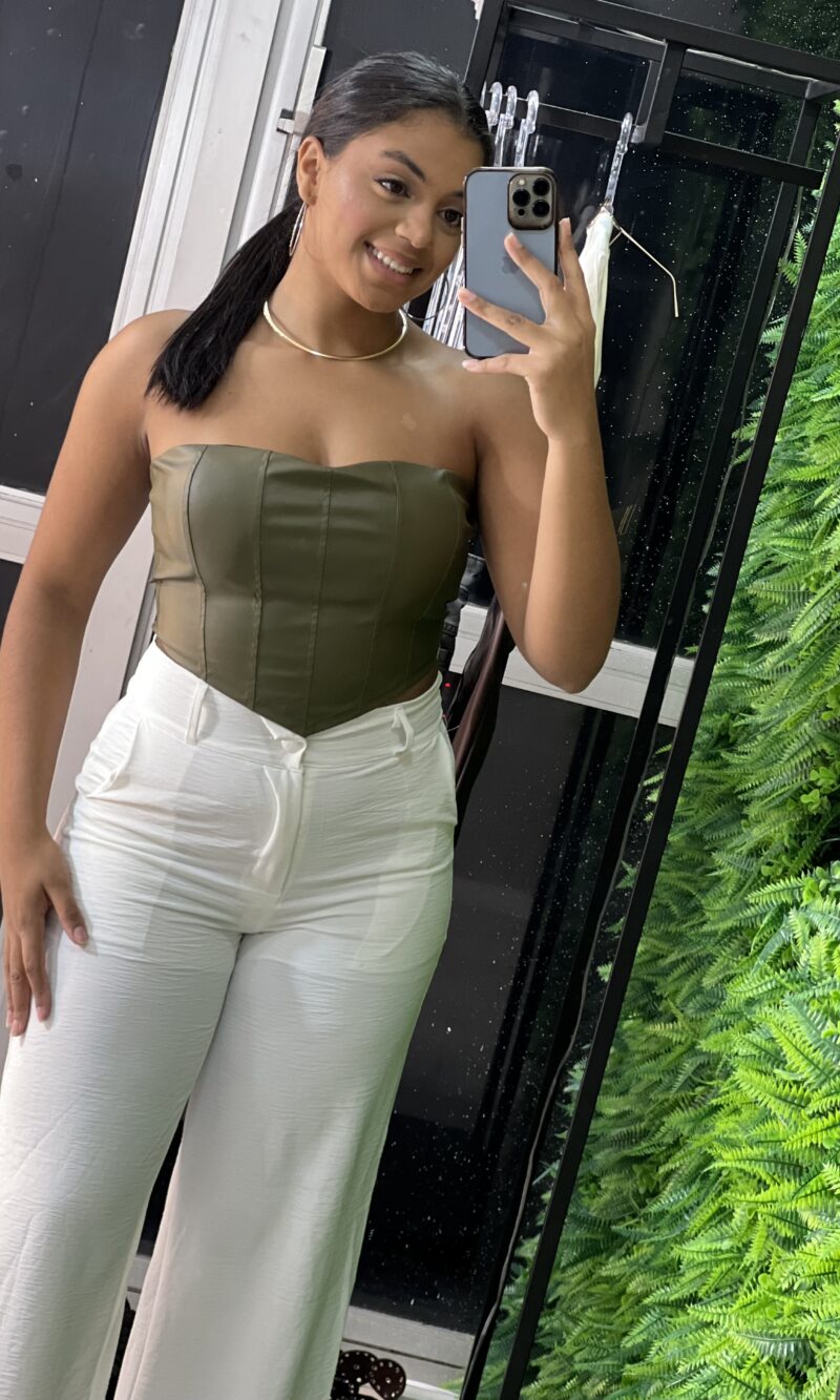 corselet vivian verde