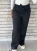calça pantalona moletom cecília preto
