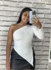 blusa manga longa natasha off white