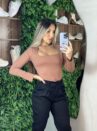 blusa manga longa ingrid cappuccino