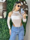 body tule thali branco