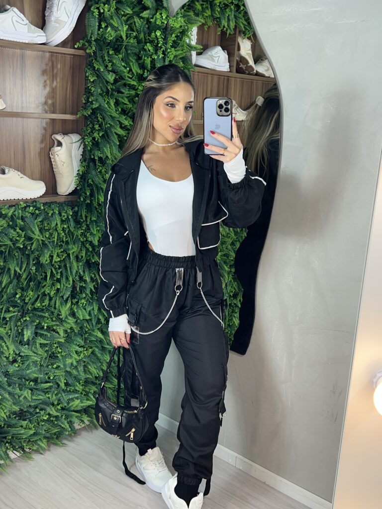 calça parachute bony preto calça parachute bony preto