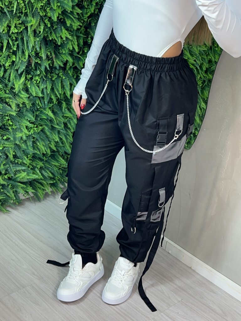 calça parachute bony preto calça parachute bony preto