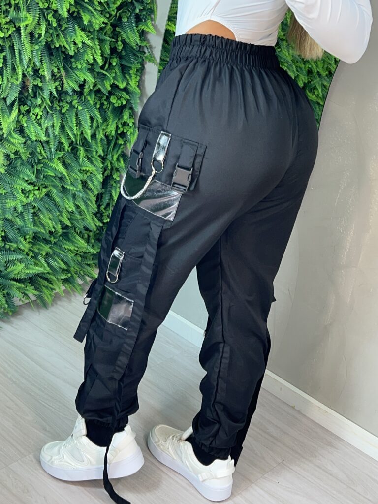 calça parachute bony preto calça parachute bony preto