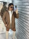 parka reversível 2 lados mabel caramelo (cópia)