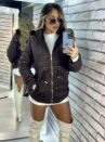 parka reversível suede e teddy joana marrom (cópia)