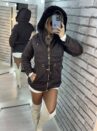 parka reversível suede e teddy joana marrom (cópia)