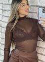 top renda nara marrom