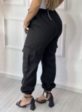 calça jogger alfaiataria bia preto
